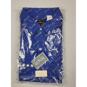 Blair High Noon Blue Long-Sleeve Western-style Casual Button-up Shirt Men's L